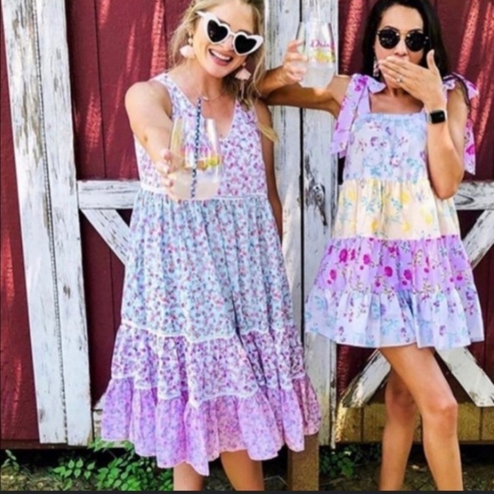 LoveShack Fancy x Target tiered maxi dress